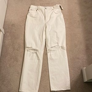 ABERCROMBIE & FITCH “The 90s Straight Ultra High Rise”